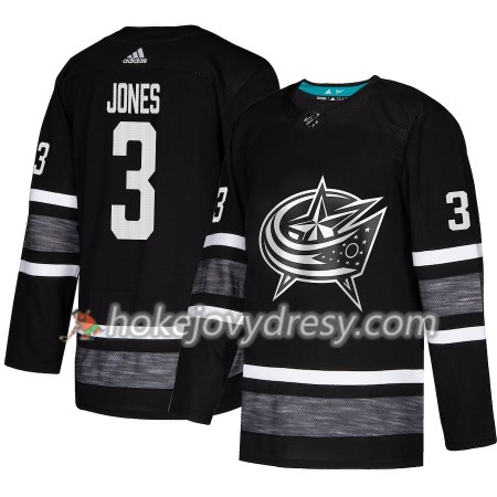 Pánské Hokejový Dres Columbus Blue Jackets Seth Jones 3 Černá 2019 NHL All-Star Adidas Authentic